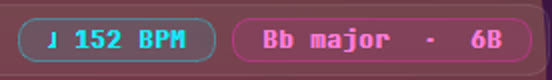 152 BPM, B flat major, 6B